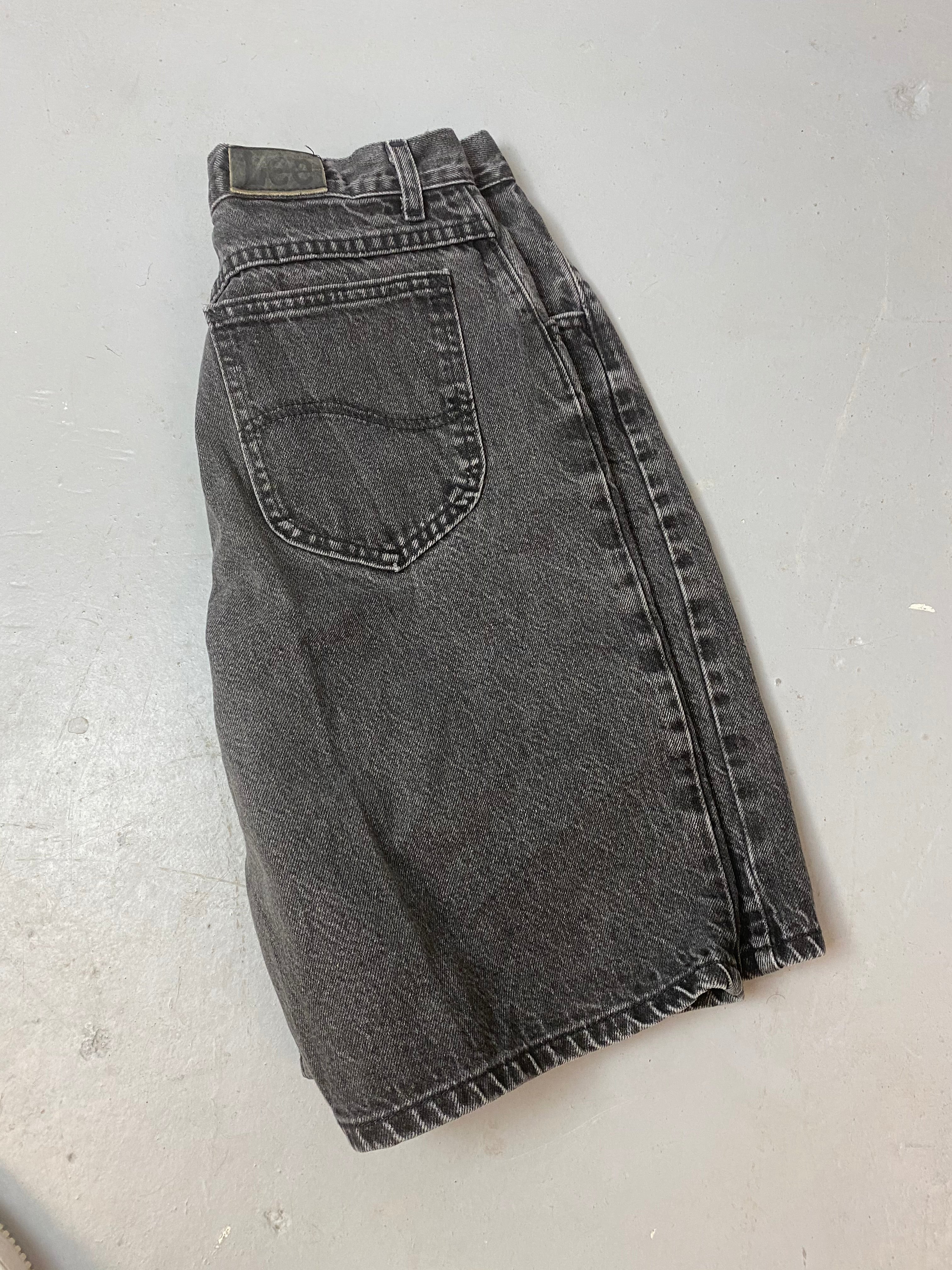 Vintage High Waisted Lee Denim Shorts - 30in
