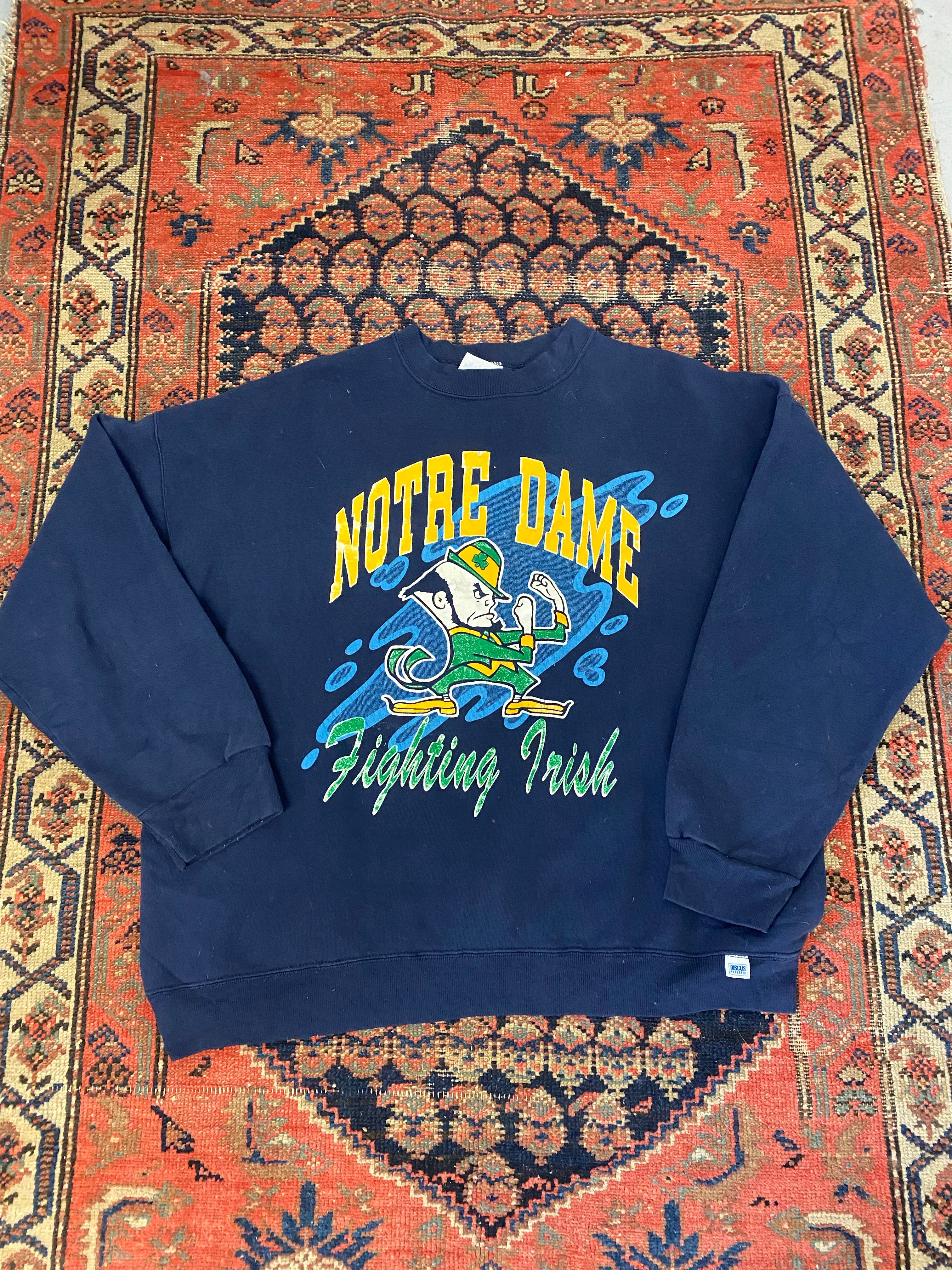 90s Notre Dame Crewneck - M/L