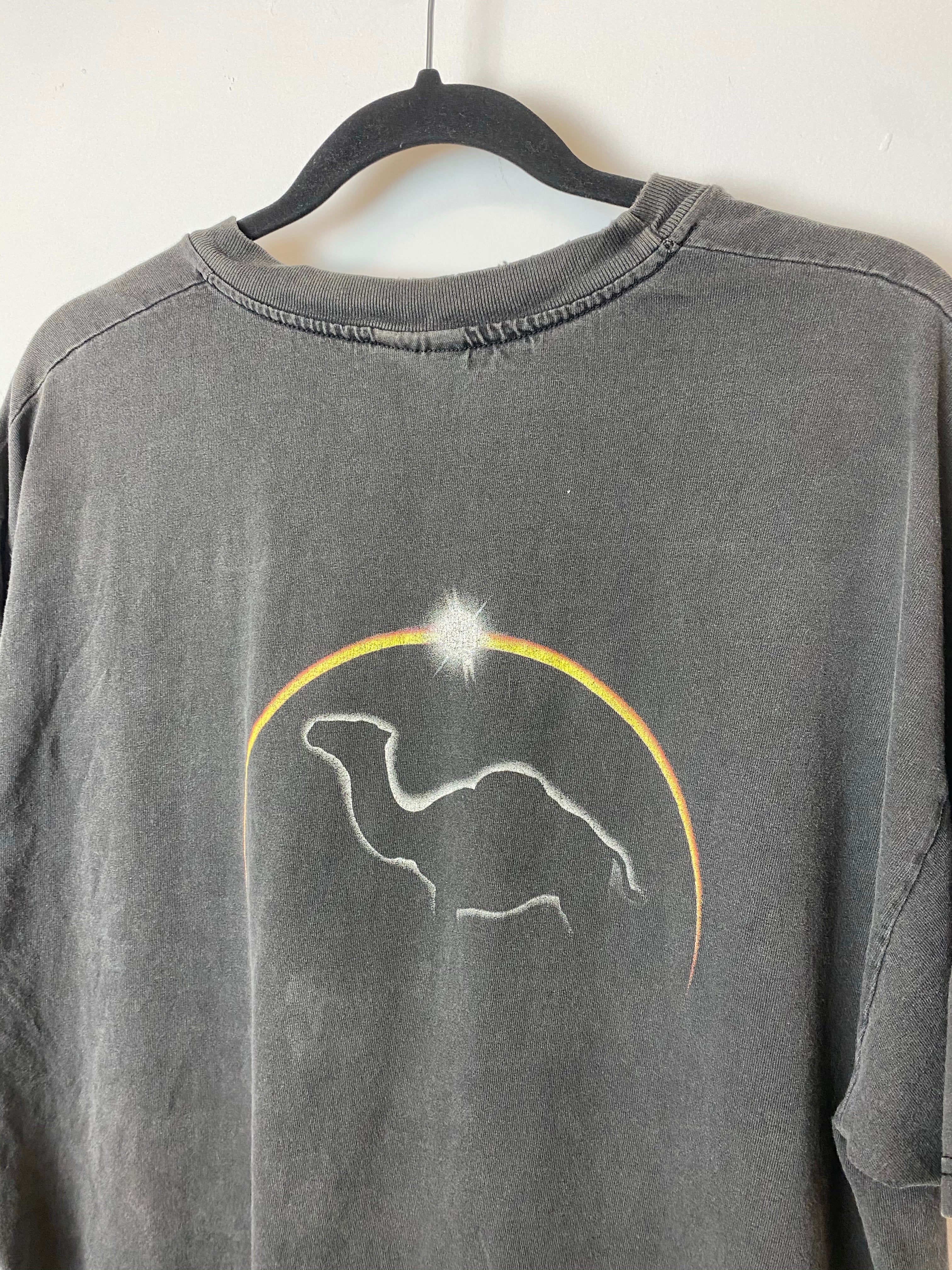 Vintage Faded Front And Camel T Shirt - L