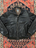 VINTAGE LEATHER ROOTS JACKET - M/L