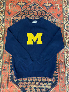 Vintage M Knit Sweater - L