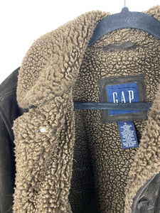 90s oversized suede Gap jacket