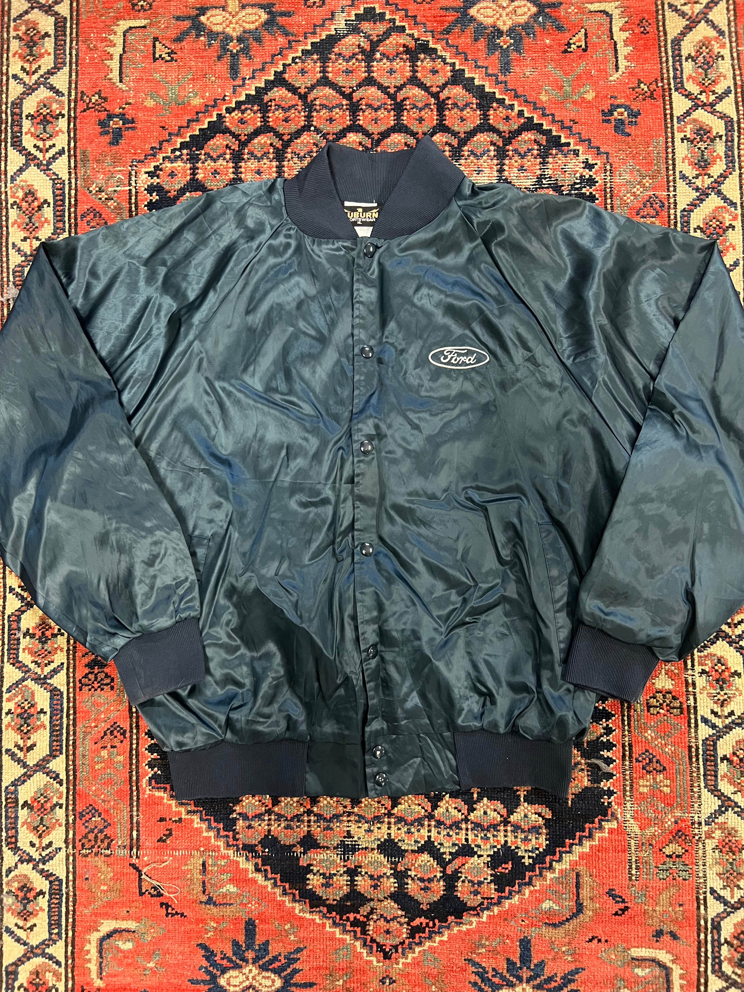 VINTAGE FRONT & BACK FORD JACKET - LARGE