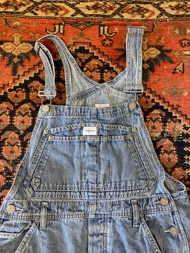 90s Calvin Klein Denim Overalls - S