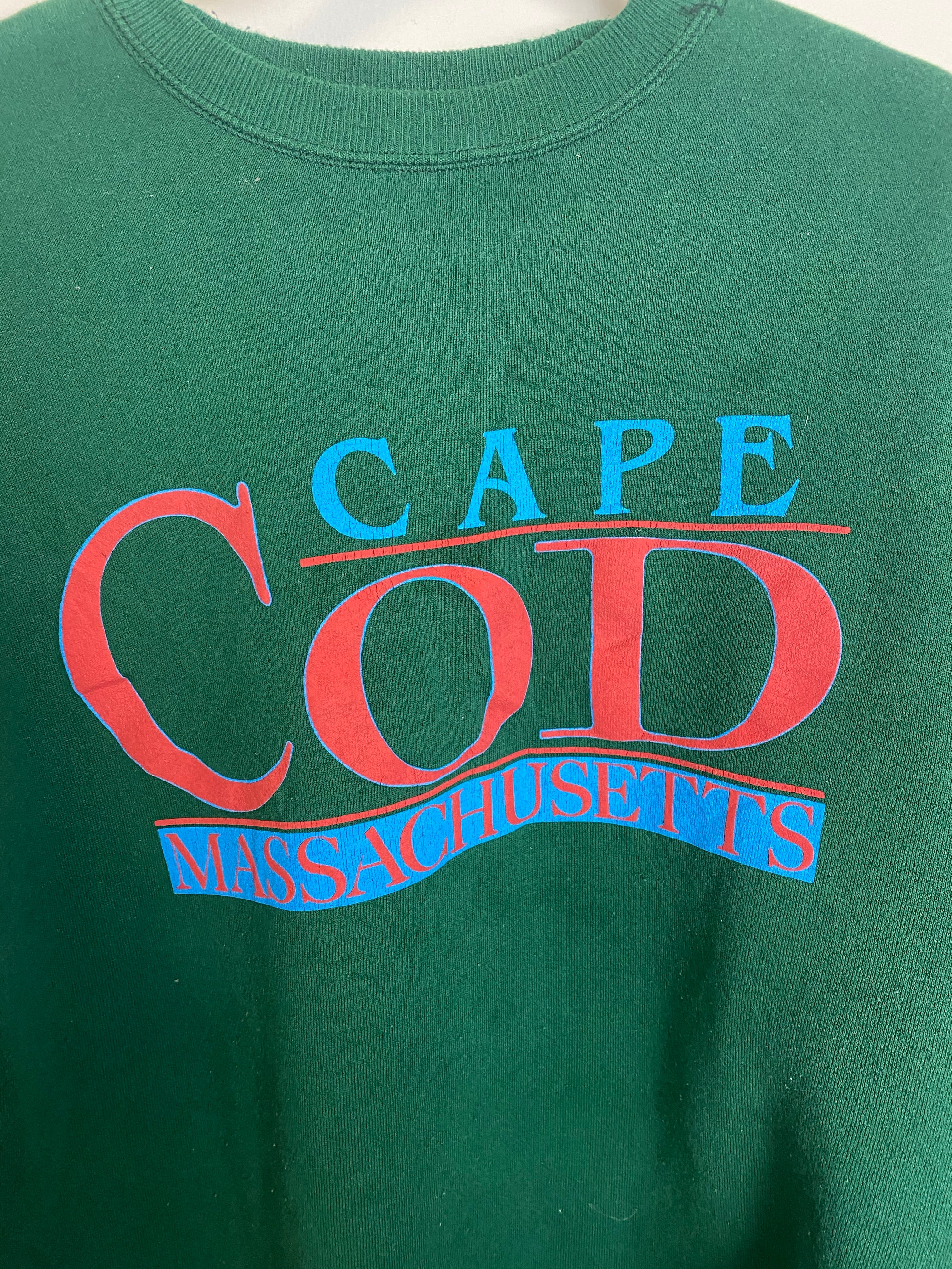 90s Heavy Weight Cape Cod Crewneck - M