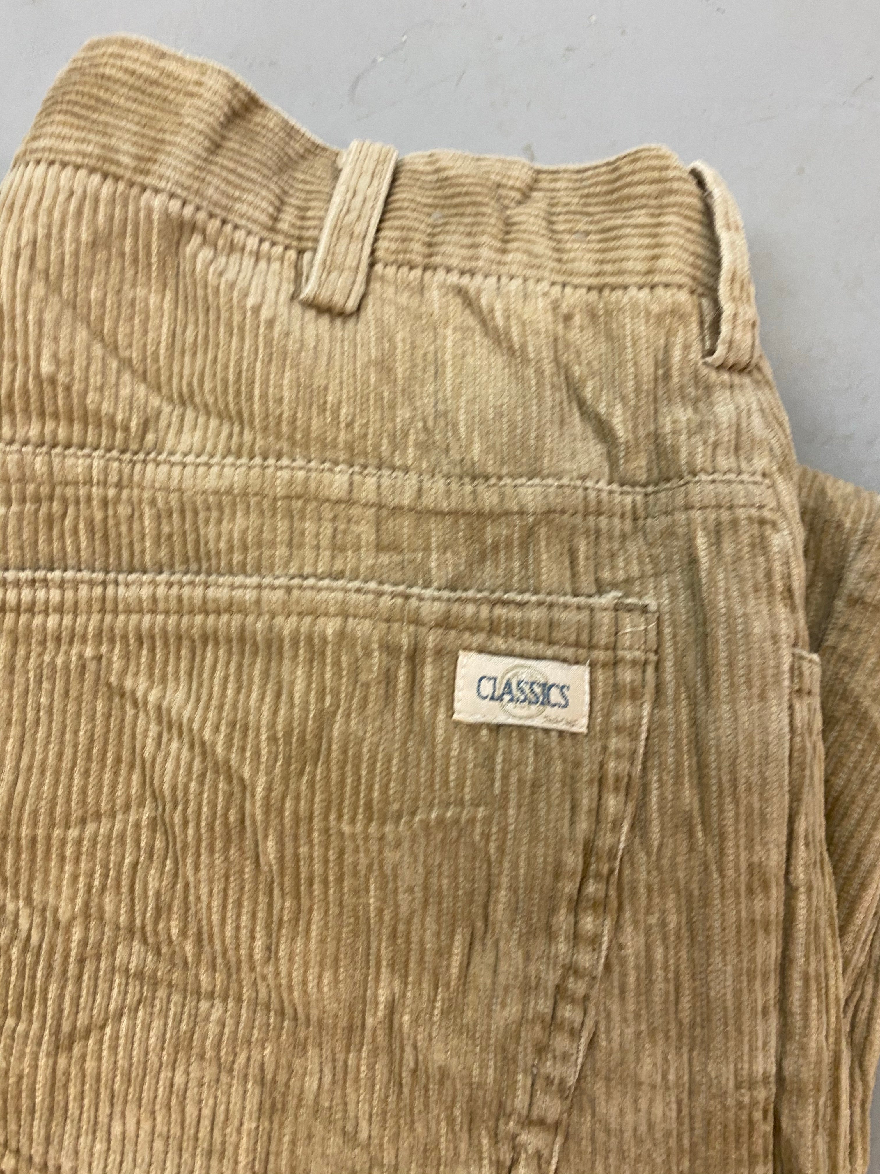 Vintage straight leg cord pants