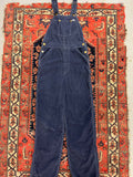 VINTAGE CORDUROY LEE OVERALLS - SMALL