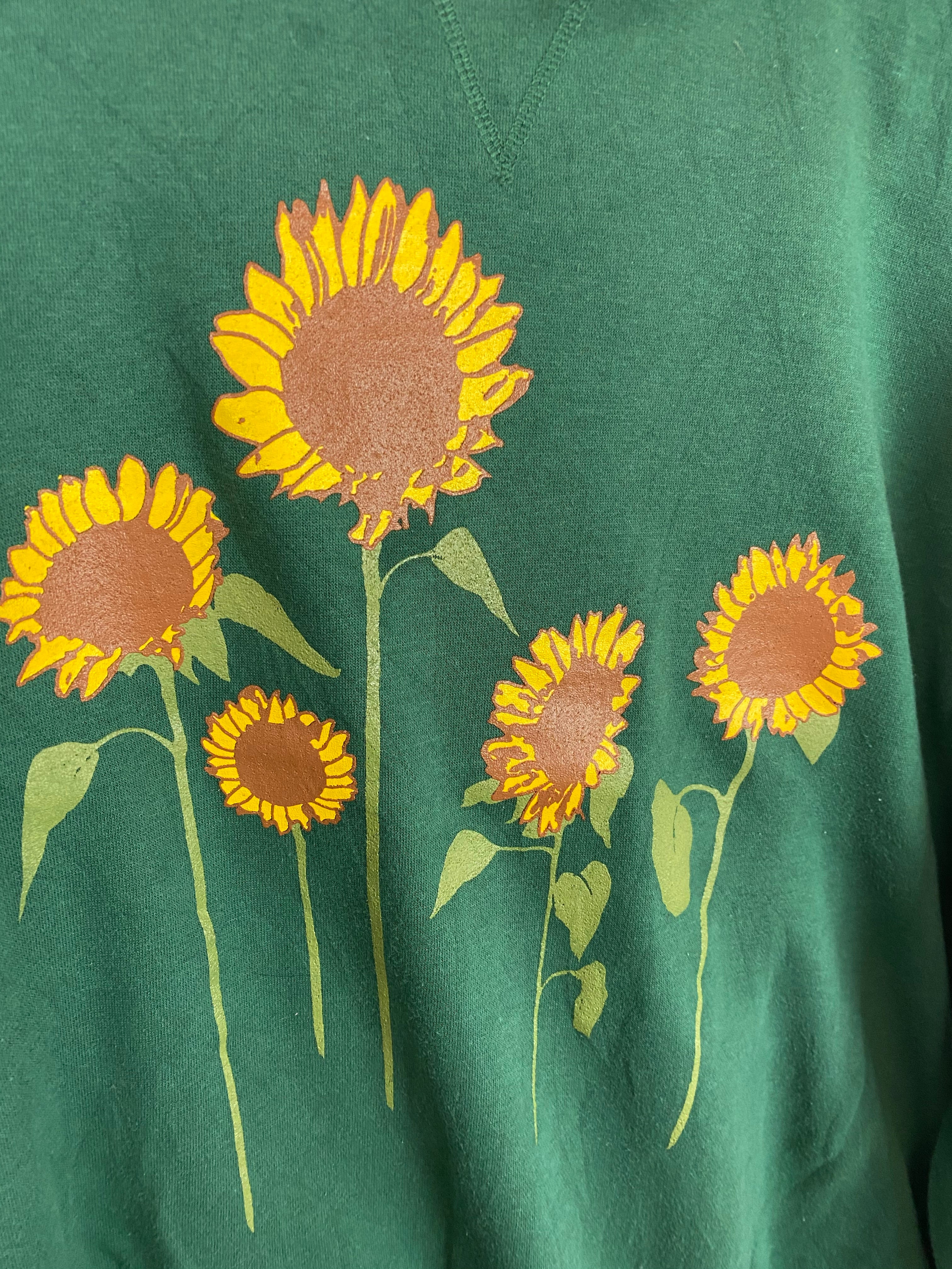 90s daisy crewneck - M