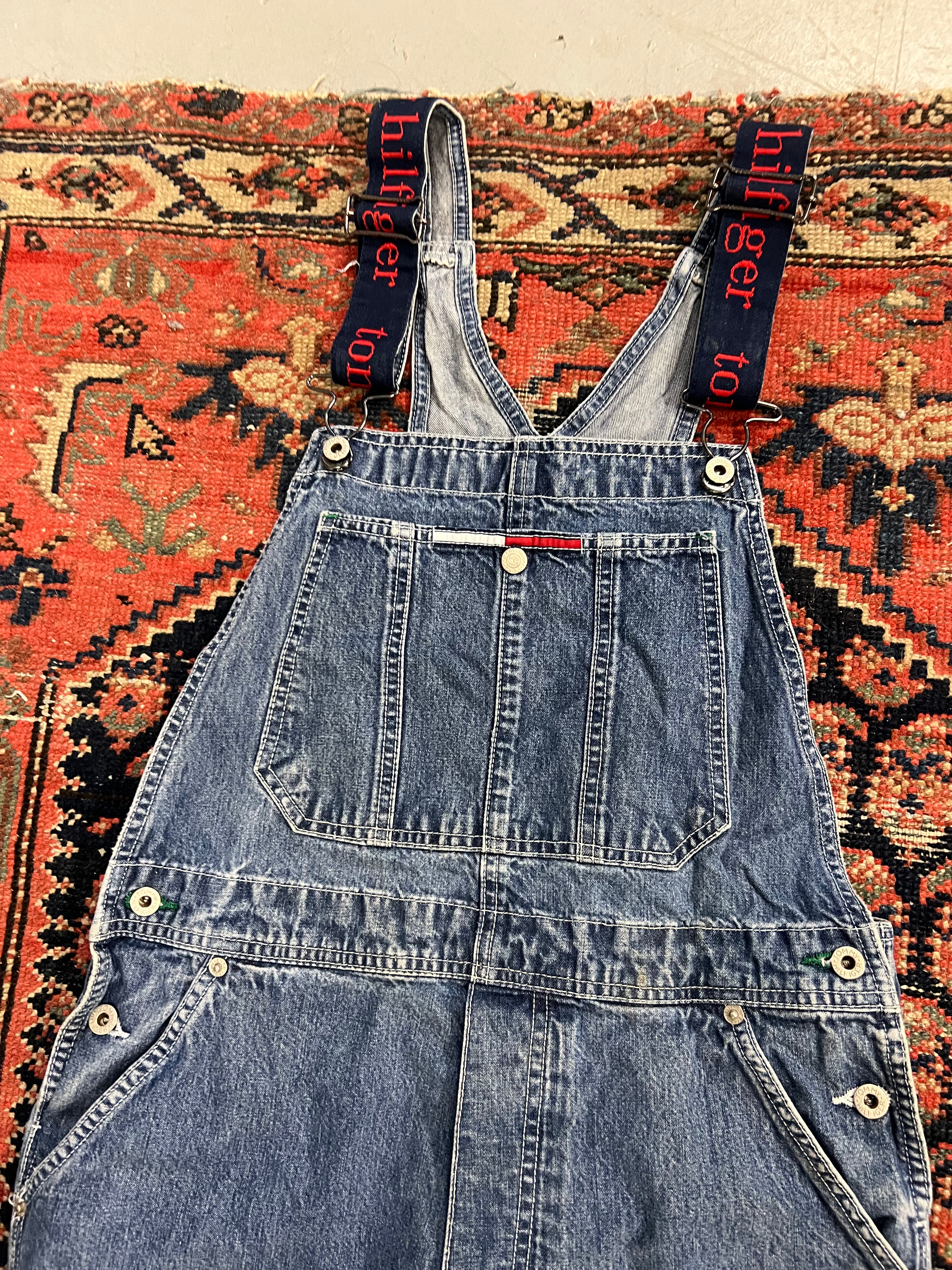 VINTAGE TOMMY HILFIGER OVERALLS - S/M