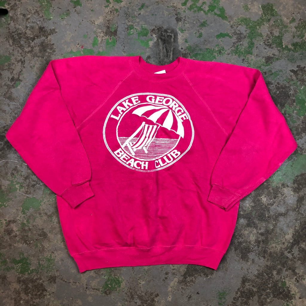 90s pink Crewneck