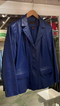 BLUE LEATHER