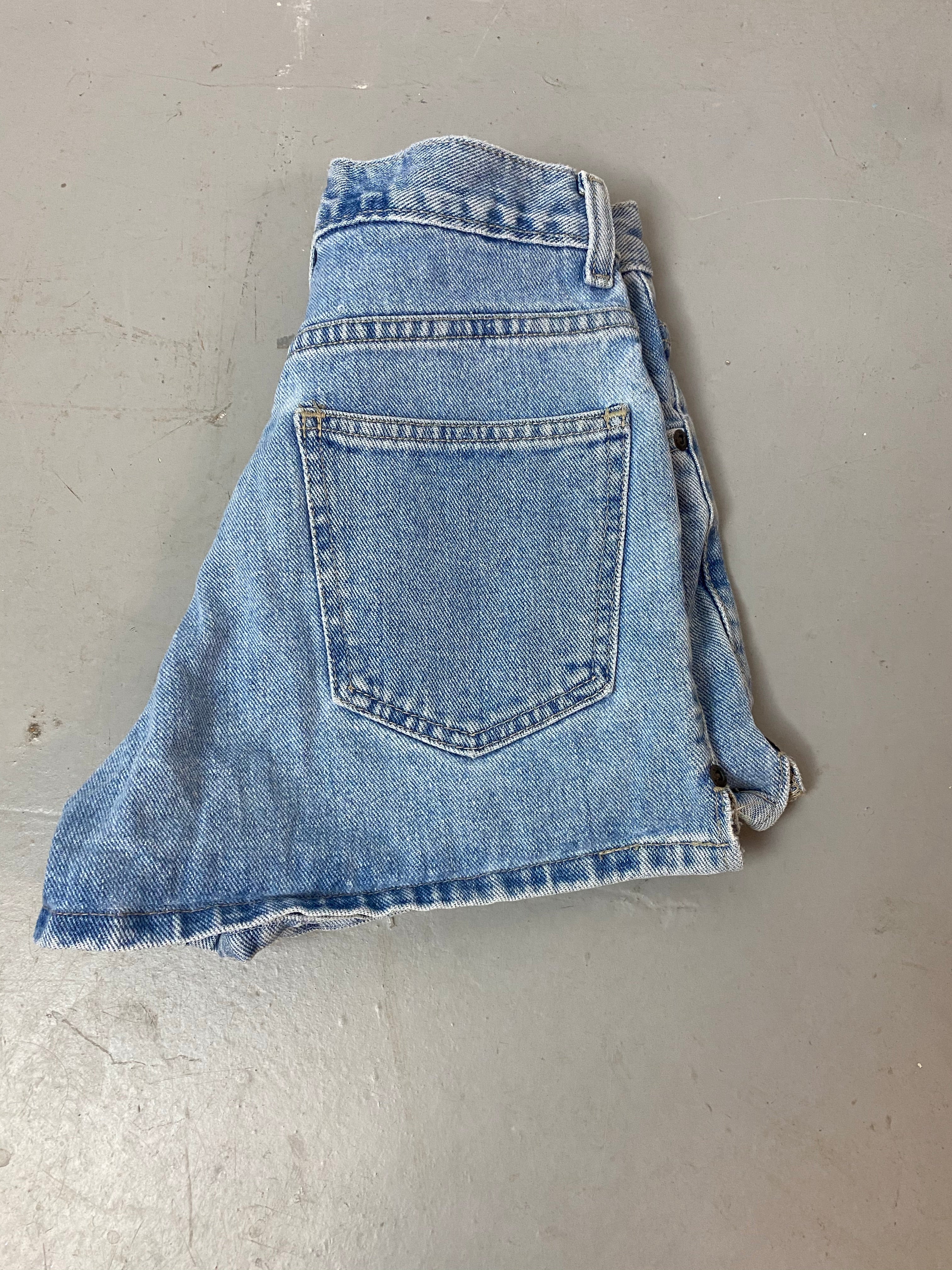 90s High Waisted Xhilaration Hemmed Denim Shorts - 26in
