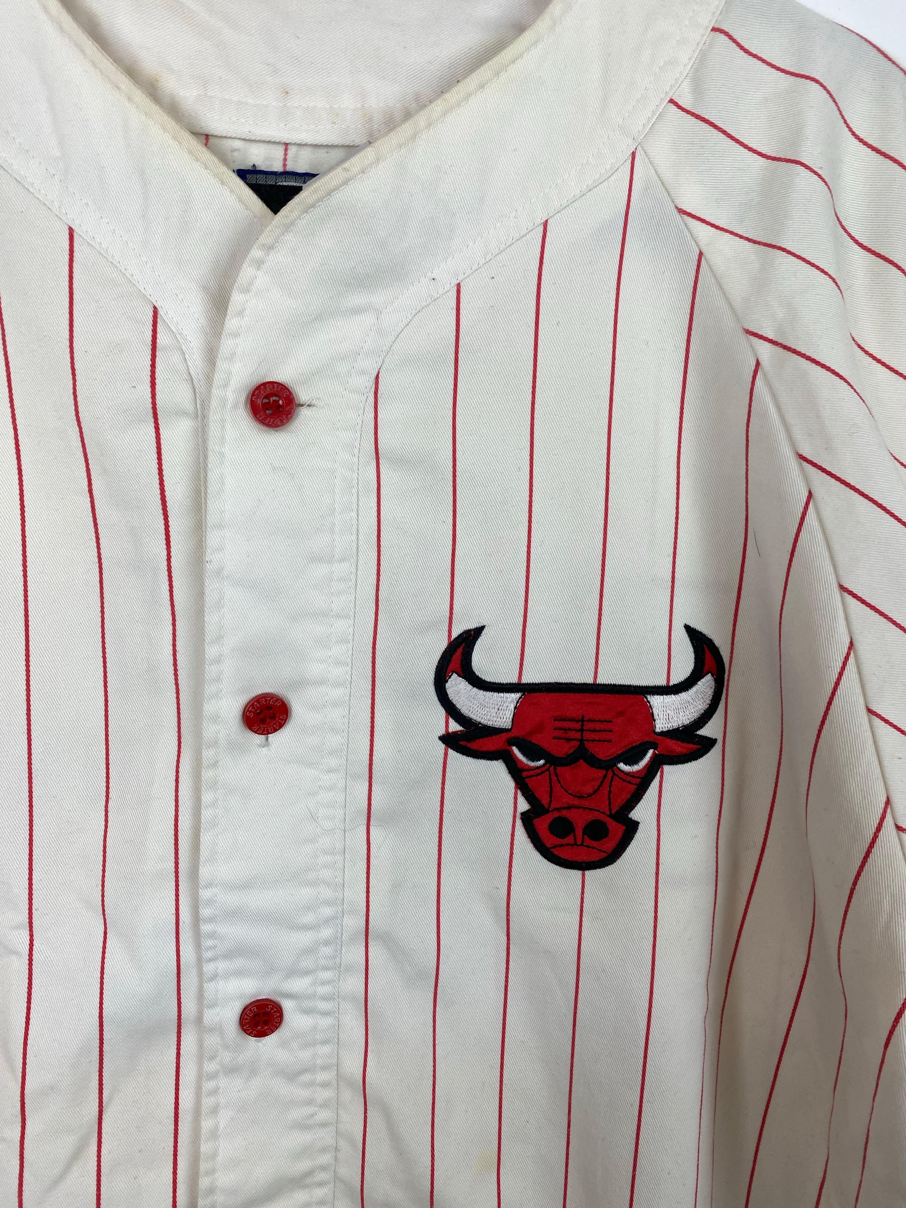 Starter Chicago Bulls baseball jersey
