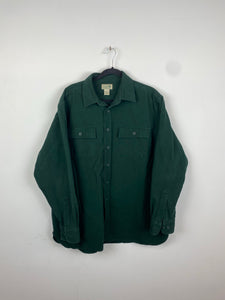 90s oversized LL Bean cotton button up