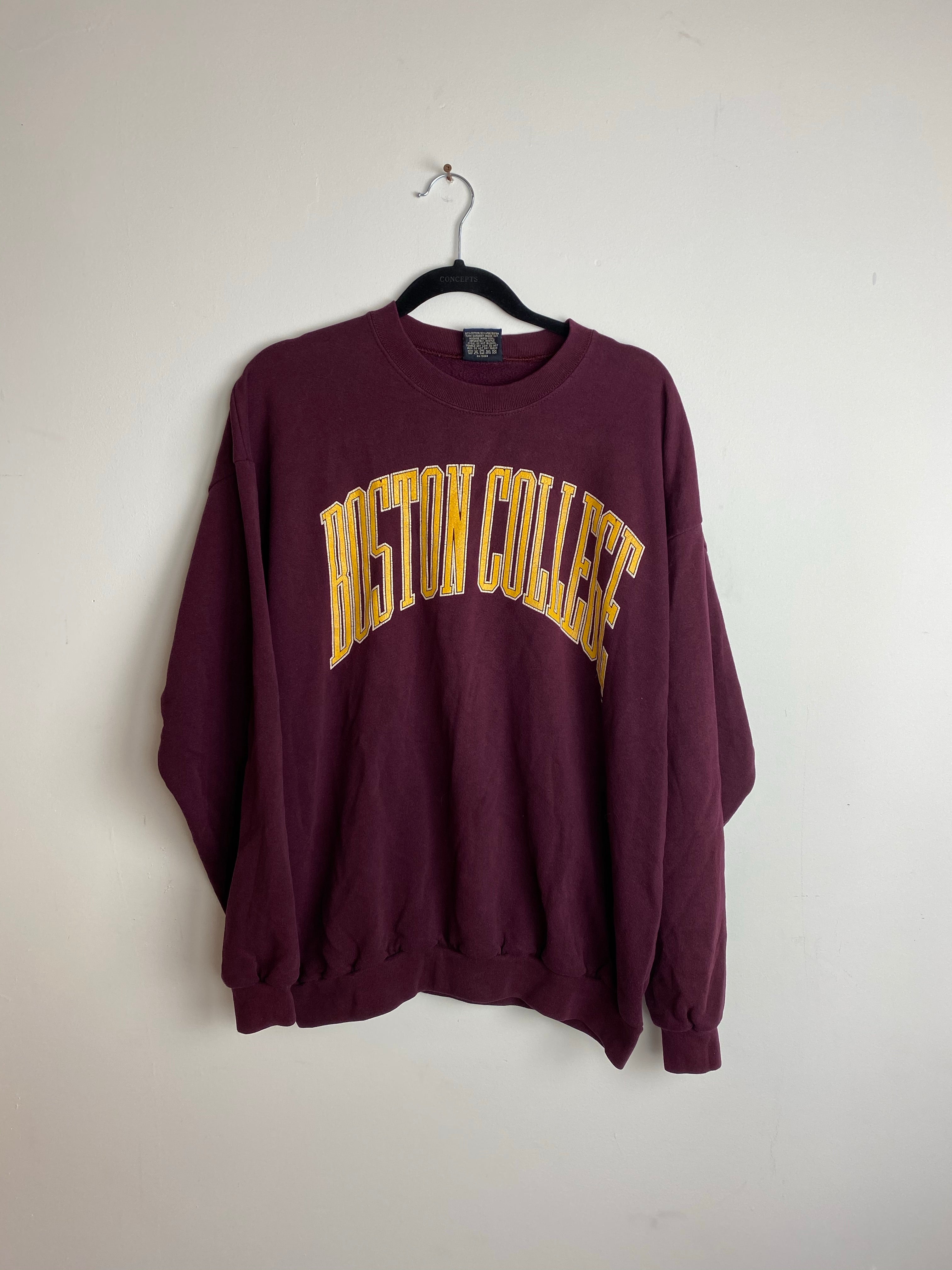 Boston college crewneck