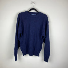 Load image into Gallery viewer, Vintage navy knit