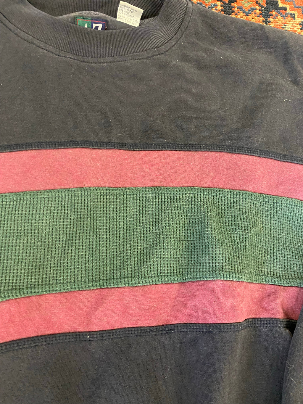 Vintage Striped Crewneck - M