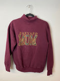 Vintage Harvard Mom Turtleneck Crewneck - XS