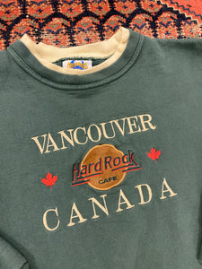 Vintage HardRock Vancouver Crewneck - S