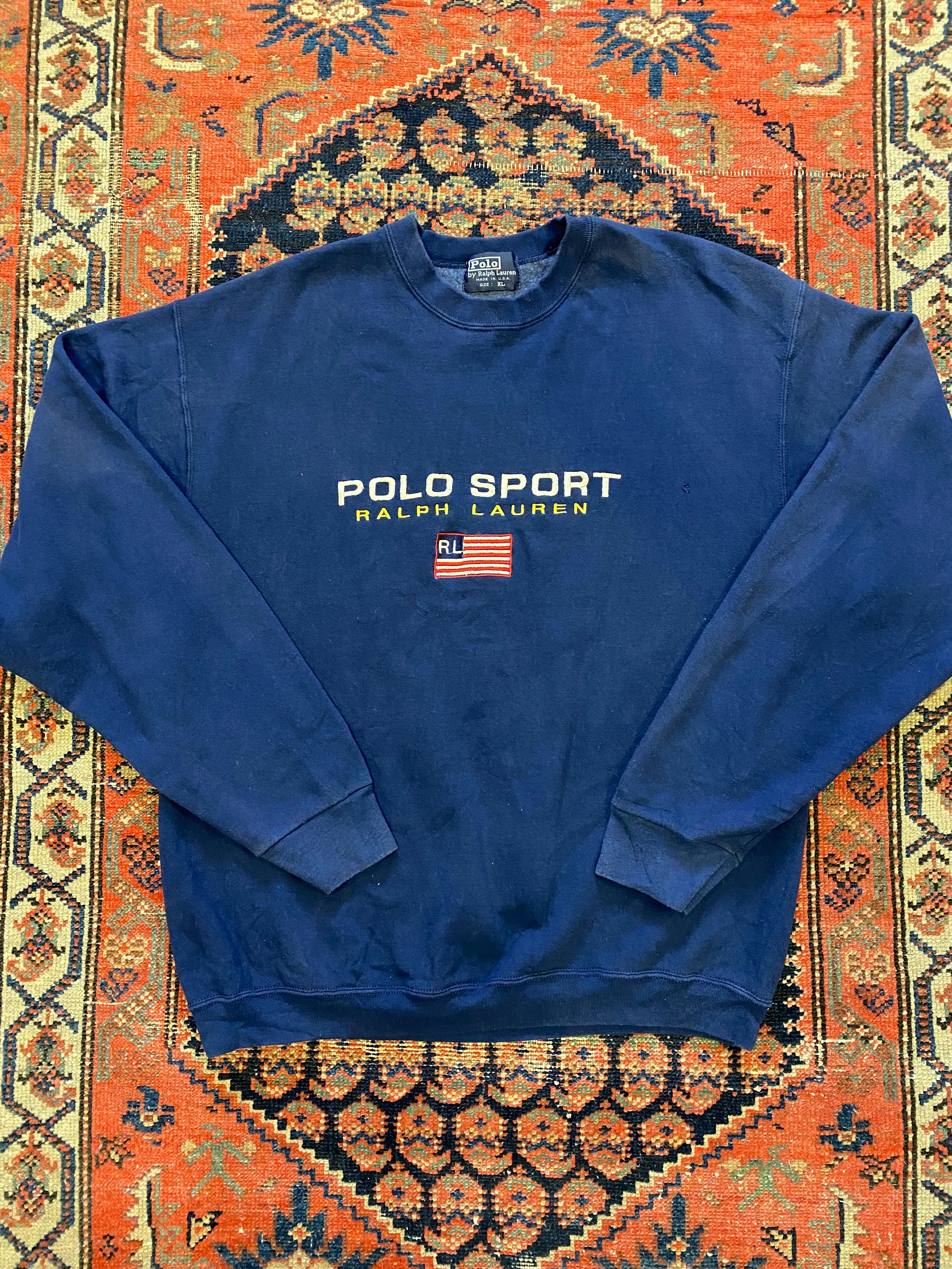 Vintage polo sport Crewneck - XL