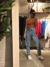 Load image into Gallery viewer, Orange 90s style Halter