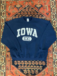 90s Iowa Varsity Crewneck - M