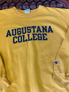 Vintage Augustana College Champion Crewneck - L