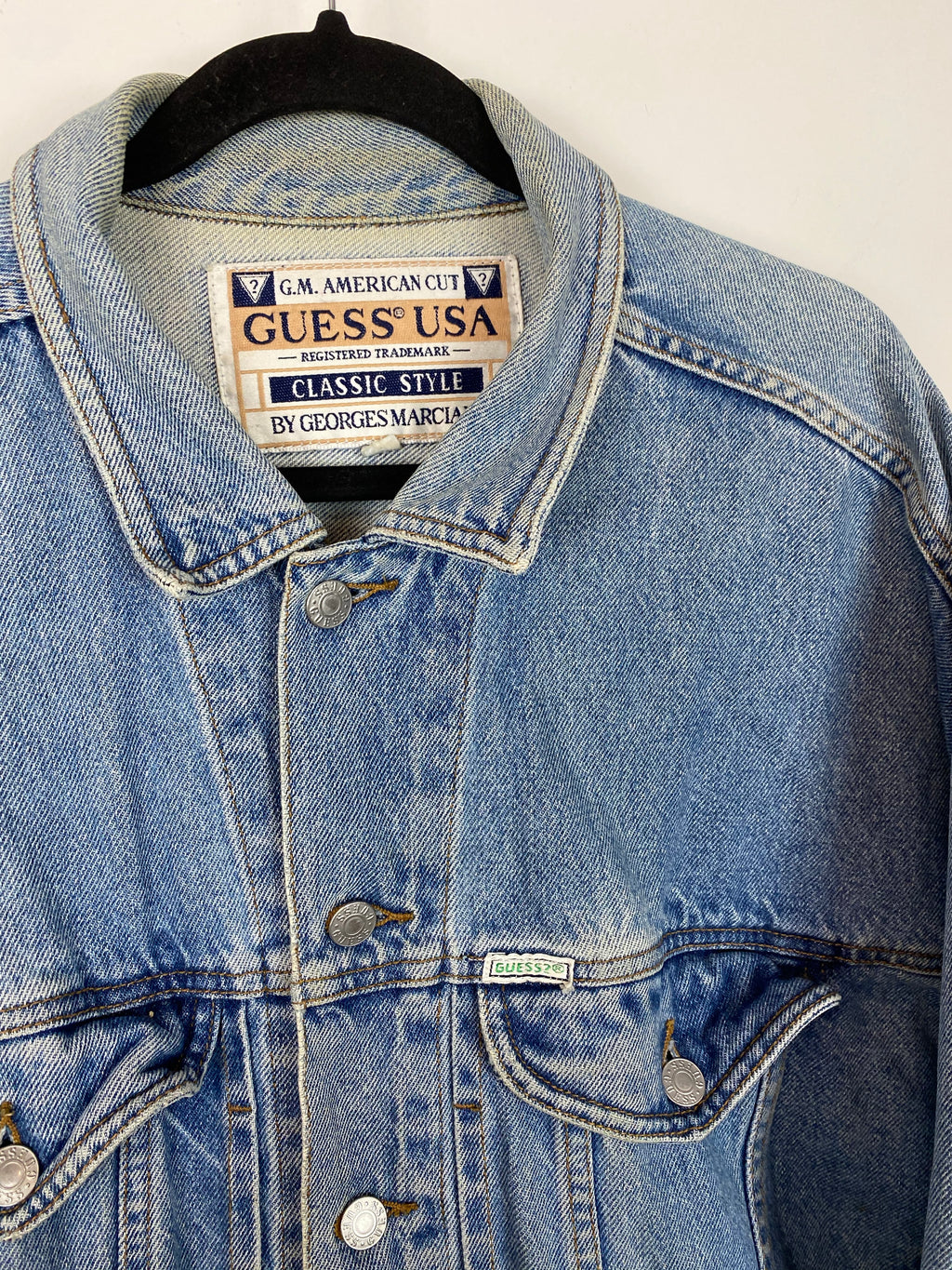 90s Guess denim jacket - L/XL