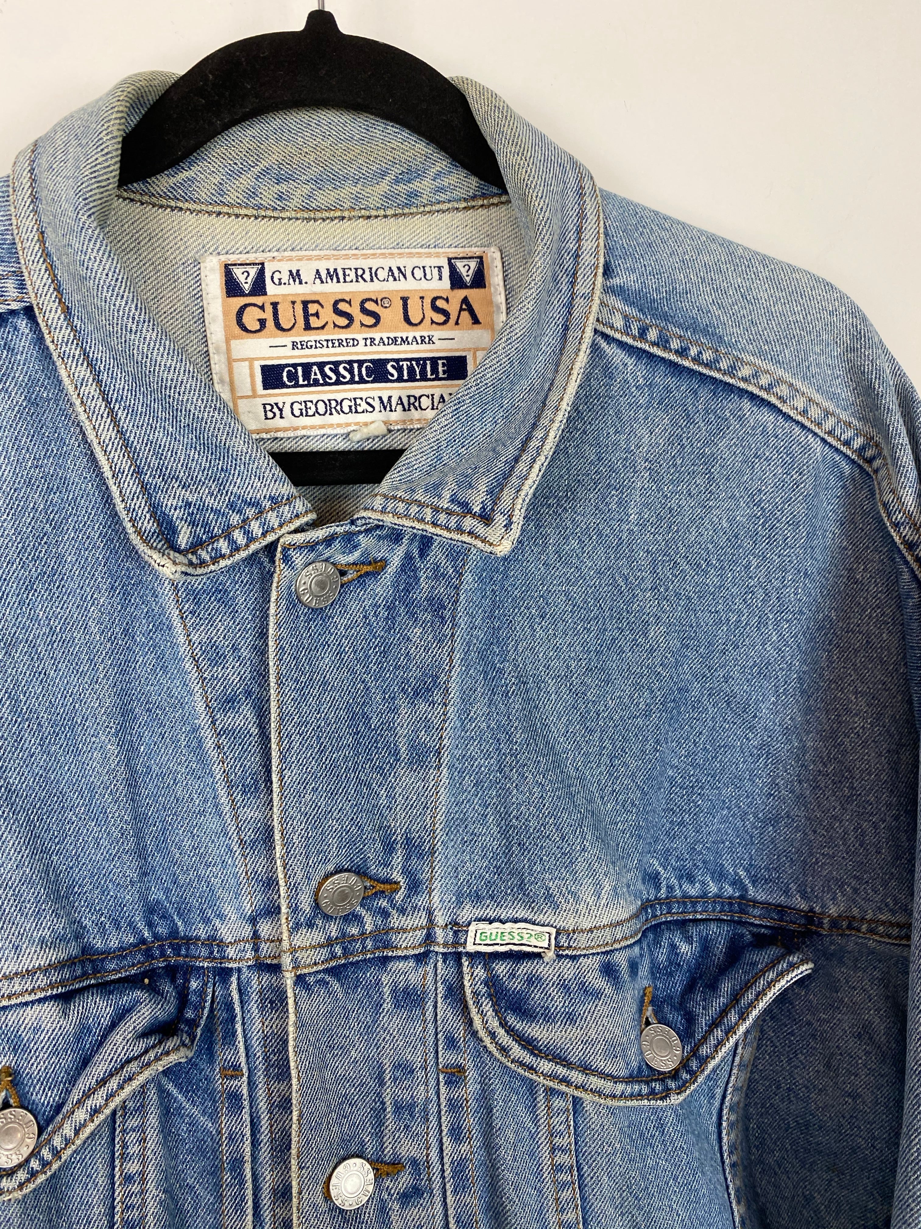 90s Guess denim jacket - L/XL