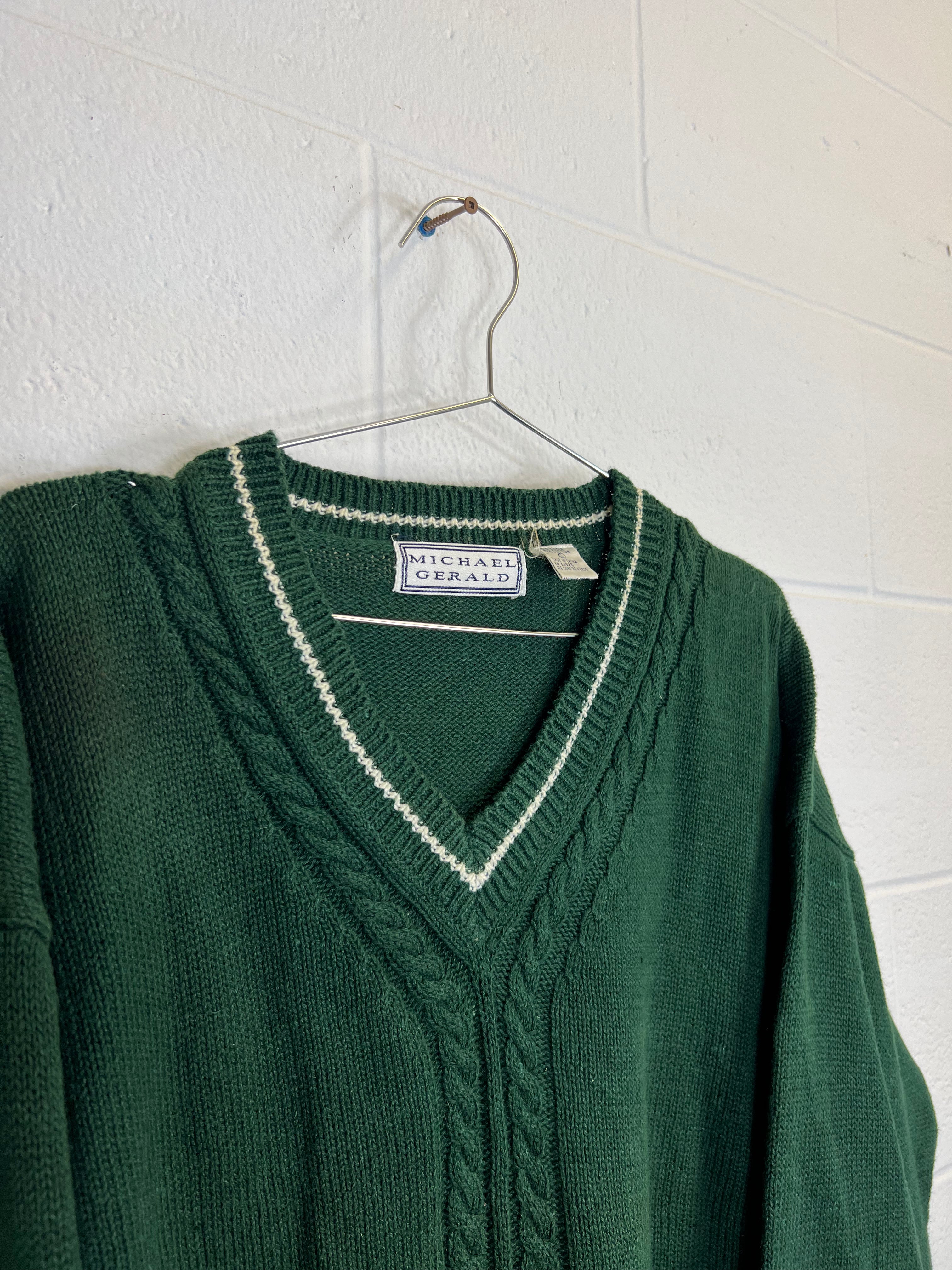 VINTAGE KNIT SWEATER - SIZE/L