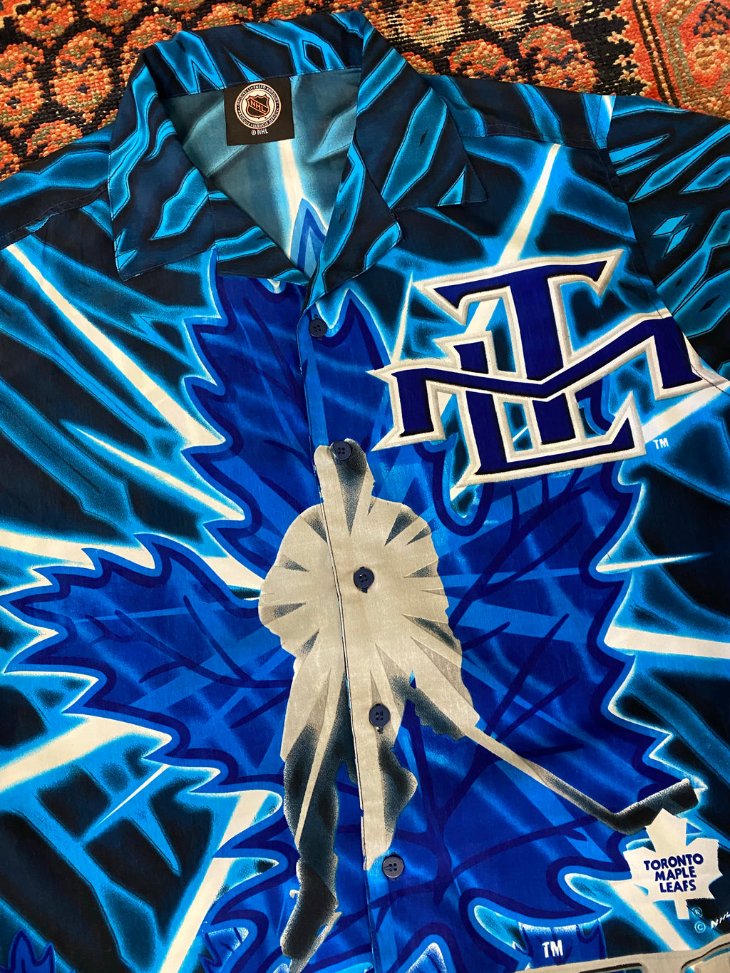 Vintage TML Front And Back Button Up - L