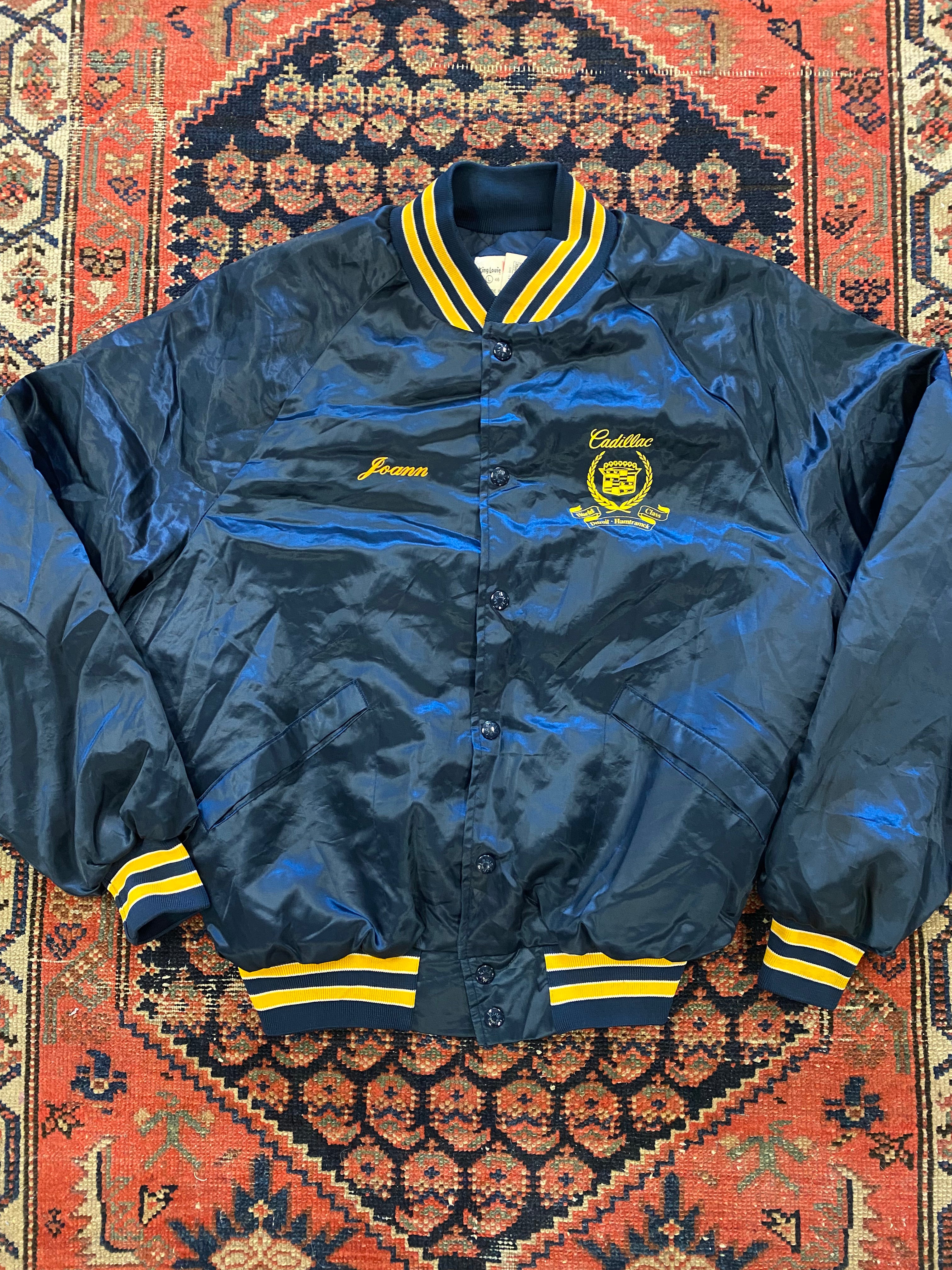 Vintage Cadillac Satin jacket - M