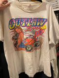 Vintage front and back racing t shirt