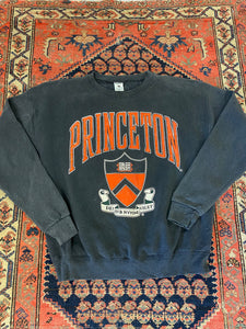 Vintage Princeton Varsity Crewneck - L