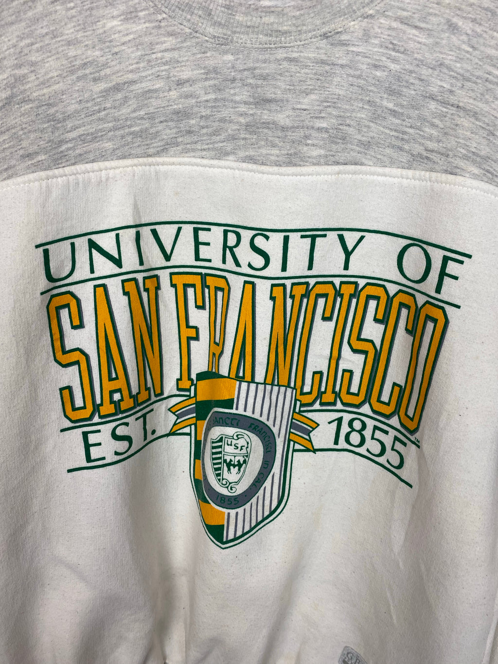 90s San Francisco Colour Blocked Crewneck - M