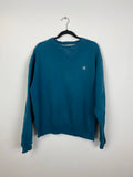 Teal champion crewneck