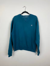 Load image into Gallery viewer, Teal champion crewneck