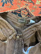 Load image into Gallery viewer, VINTAGE BROWN CORDUROY PANTS - 30IN/W