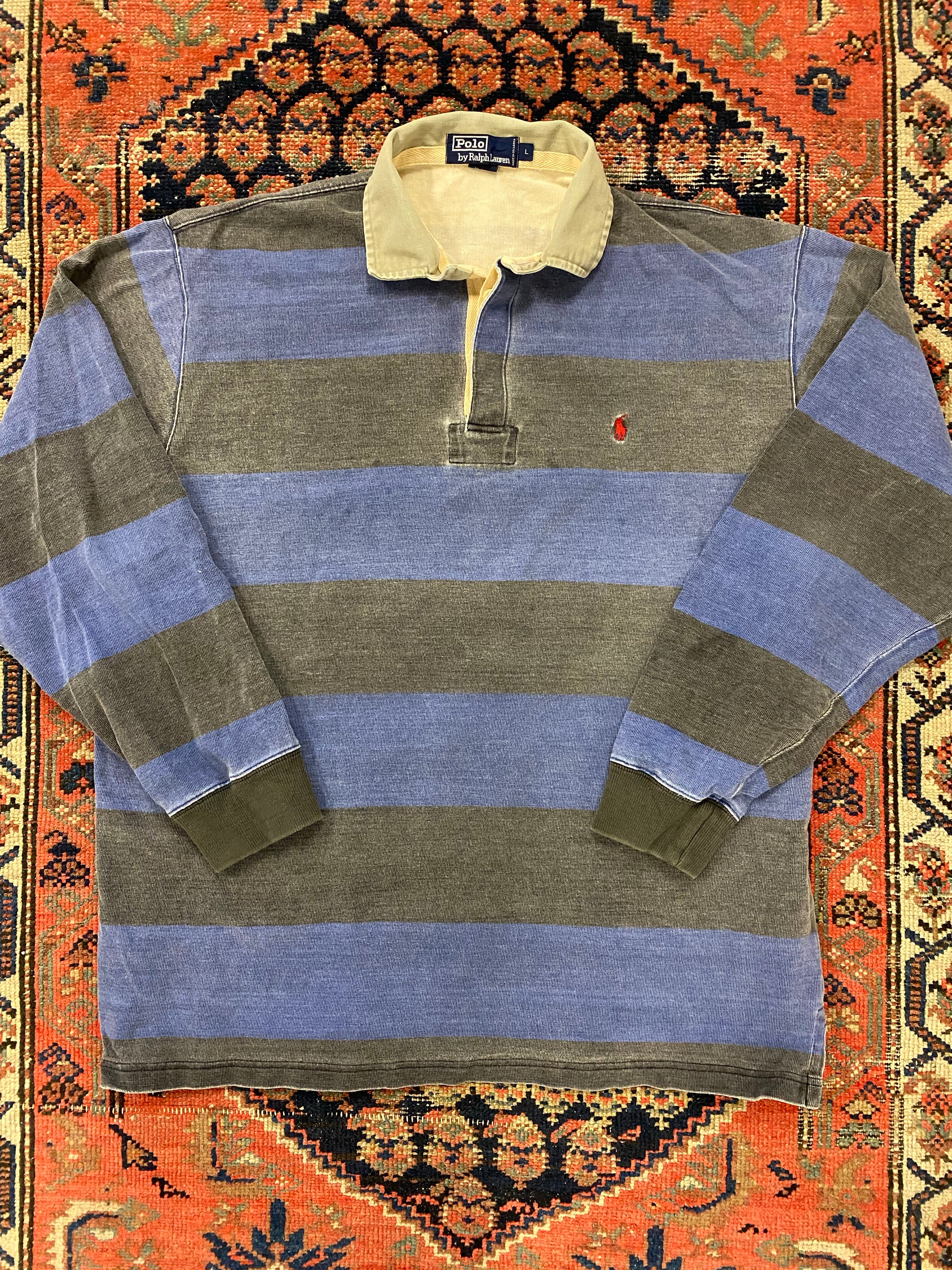 Vintage Polo Rugby Shirt - L