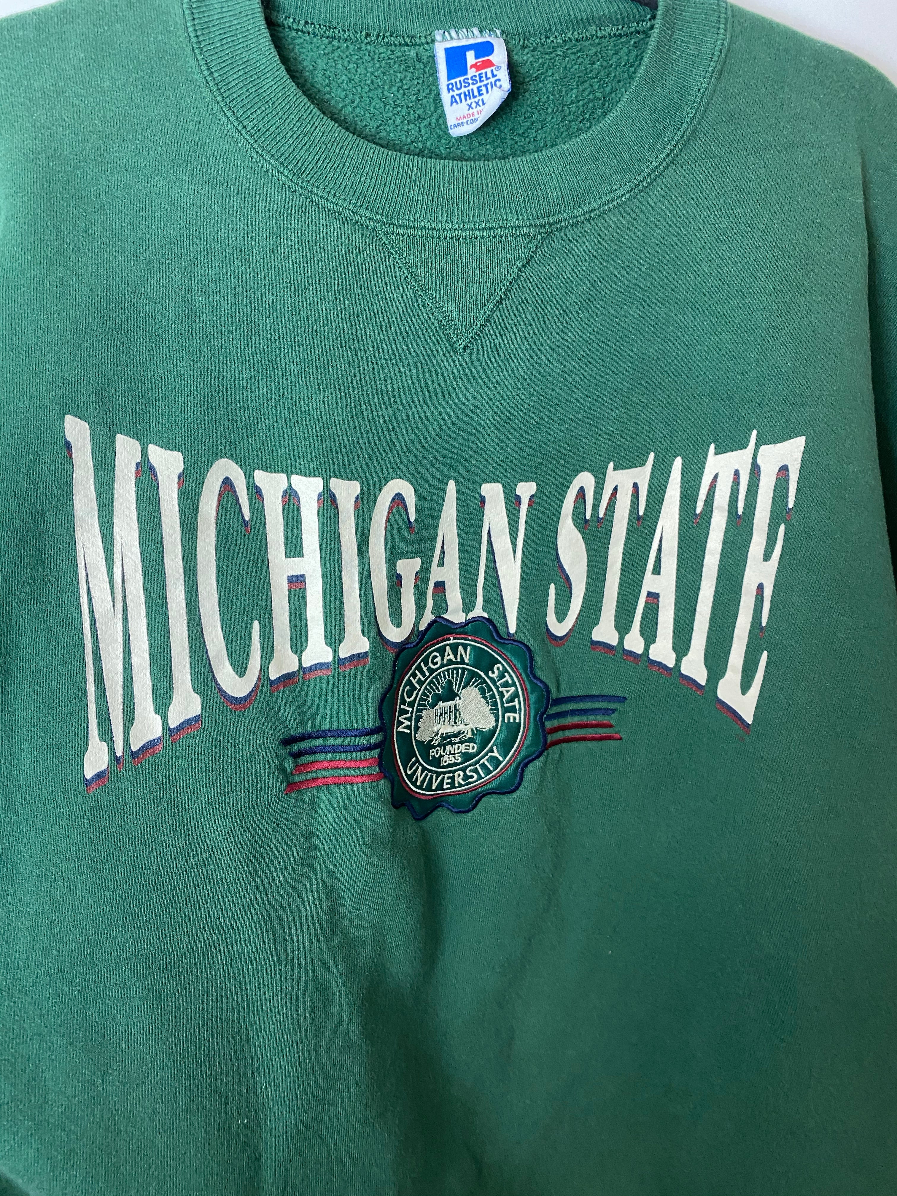 Vintage Michigan State Russell Crewneck - M/L