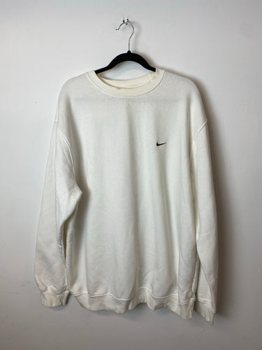 Early 2000s Nike Check Crewneck - XL