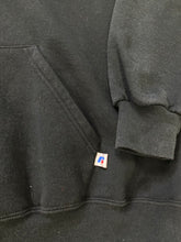 Load image into Gallery viewer, Vintage Faded Black Russel Hoodie - XL