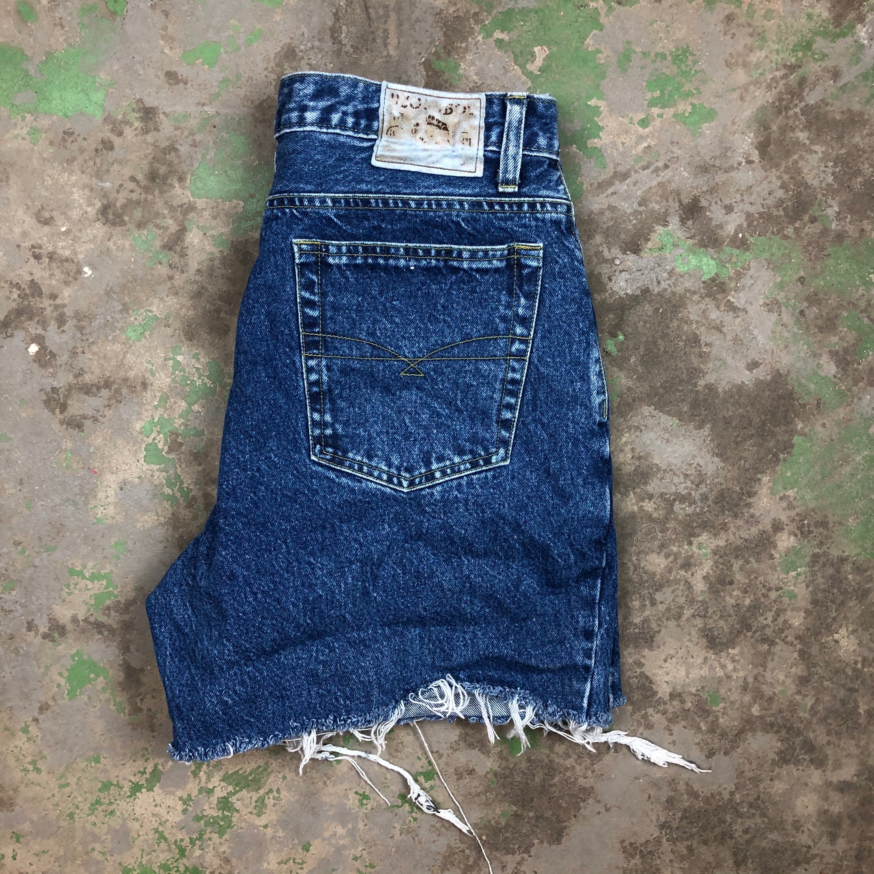 Vintage Gold Crest Denim