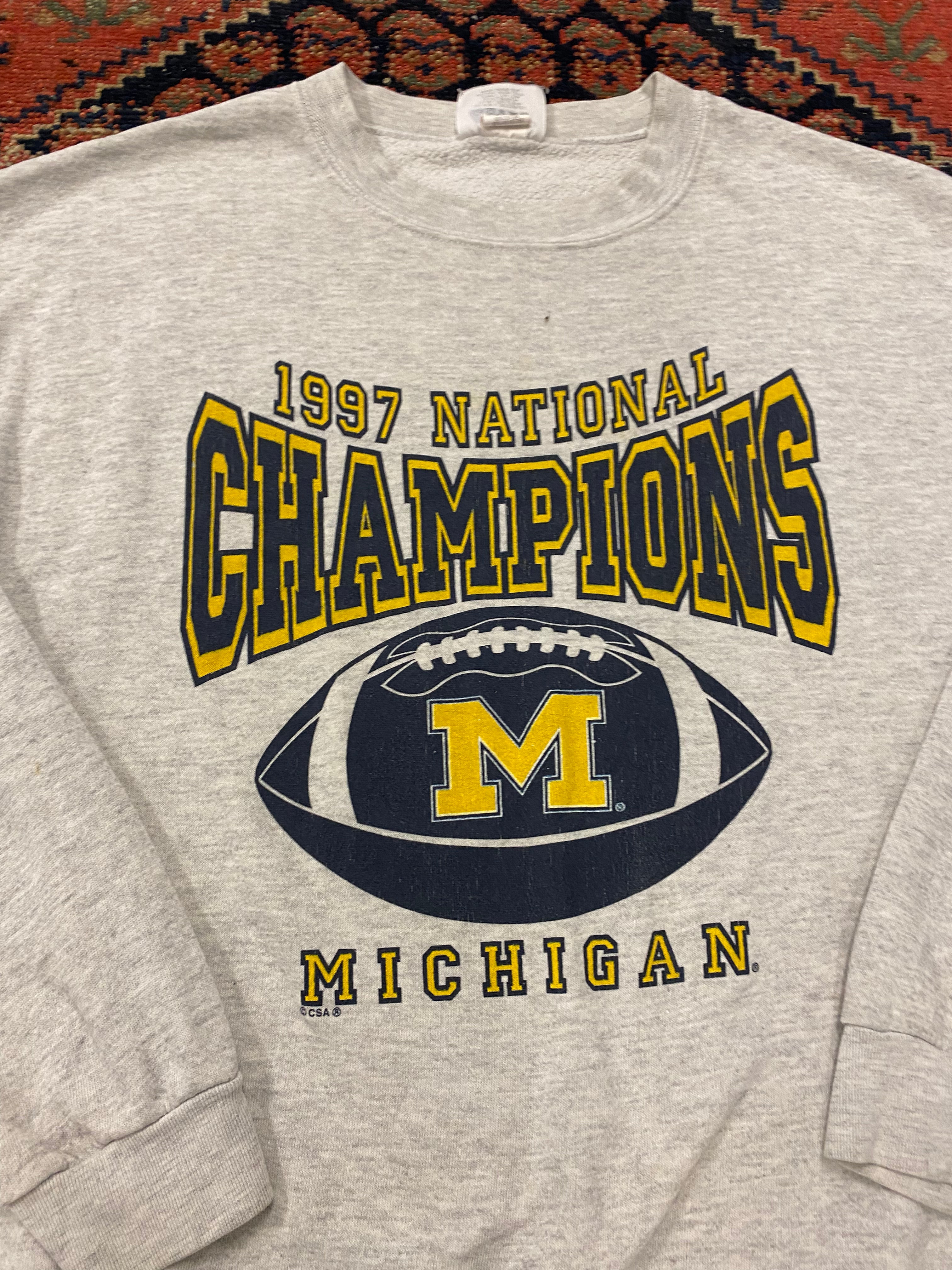 1997 Michigan Crewneck - L