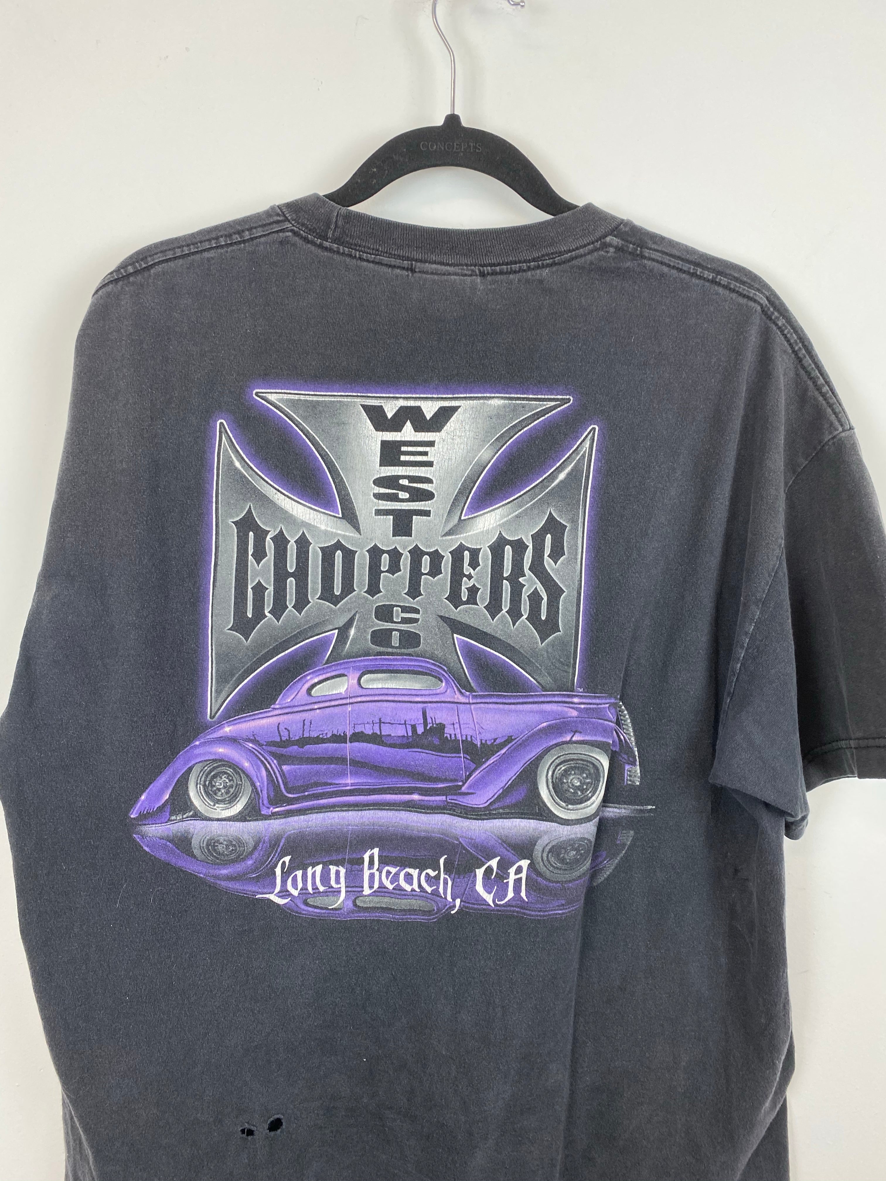 Faded West Coast Choppers t shirt