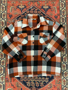 Vintage Plaid Shirt Jacket - M/L
