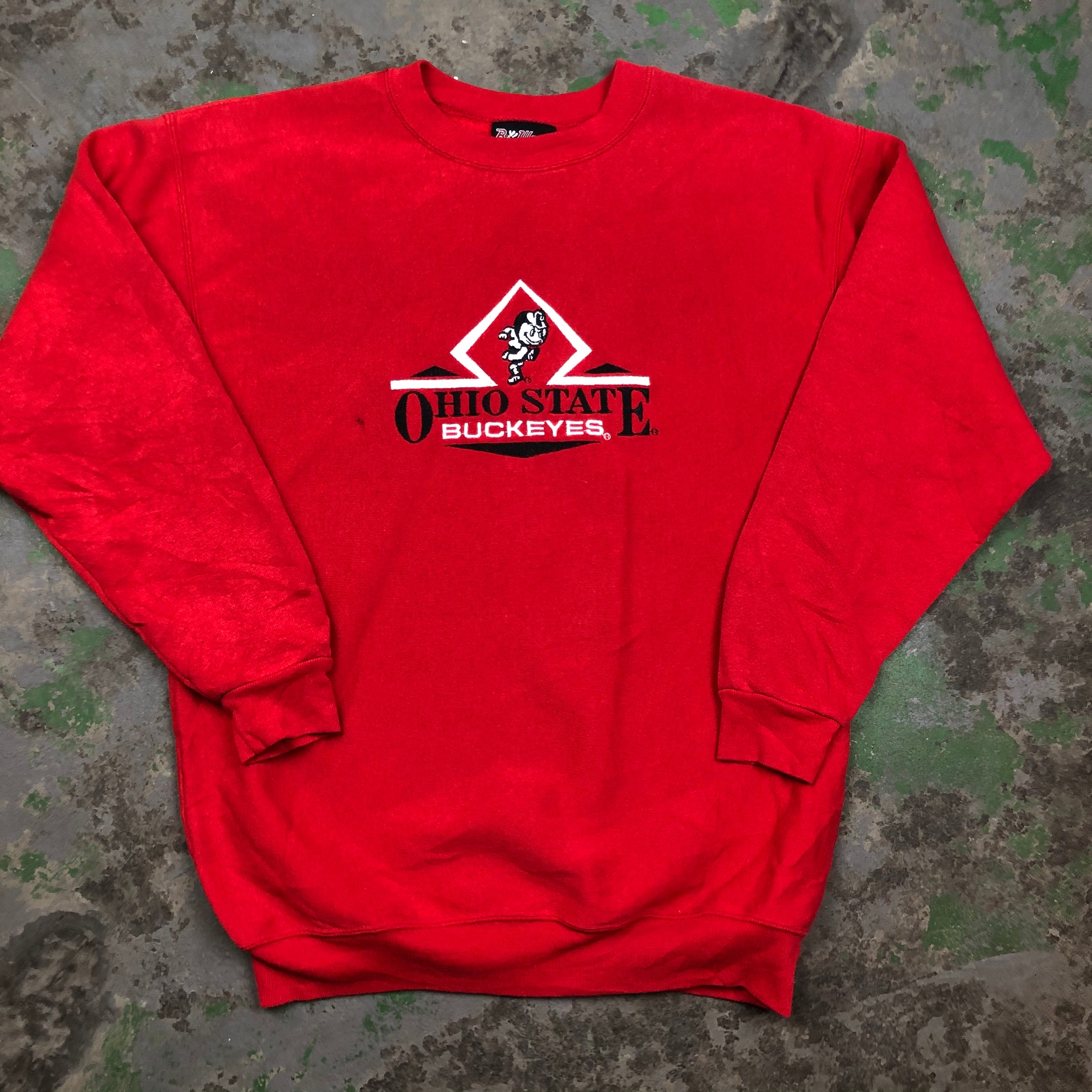 Embroidered Ohio state Crewneck