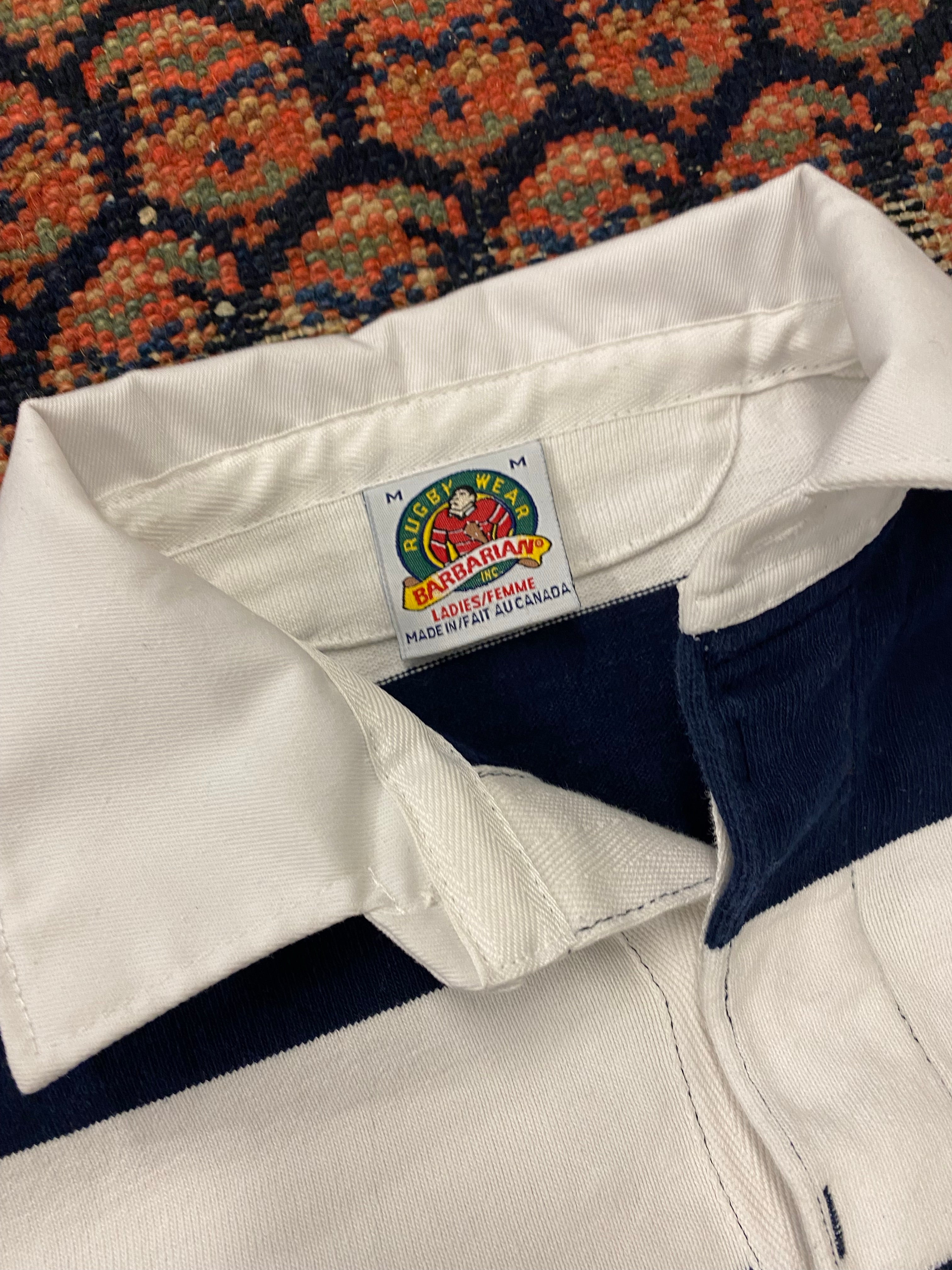 Vintage Rugby Polo - WMNS - M