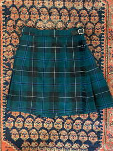 Vintage Plaid Skirt - 25in