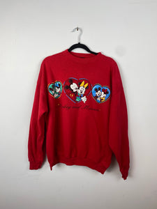 90s Mickey and Minnie crewneck